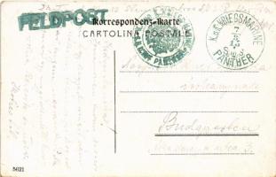 1915 SM Schiff Árpád K.u.K. Kriegsmarine / SMS Árpád az Osztrák-Magyar Haditengerészet Habsburg-oszt...