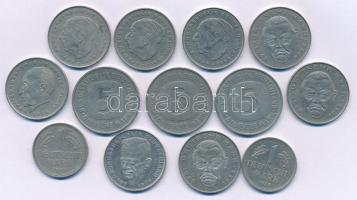 Német Szövetségi Köztársaság 1969-1989. 2M (8xklf) + 1976-1985. 1M (2xklf) + 1977-1981. 5M (3xklf) T...