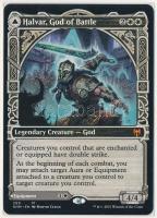 Halvar, God of Battle - Magic: The Gathering / Kaldheim Extras (299) Near Mint (NM) condition