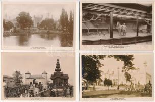 The British Empire Exhibition 1924 - 8 pre-1945 postcards in a paper case: pavilions