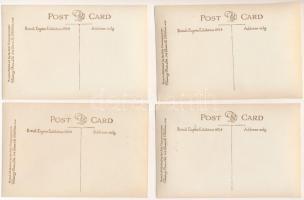 The British Empire Exhibition 1924 - 8 pre-1945 postcards in a paper case: pavilions