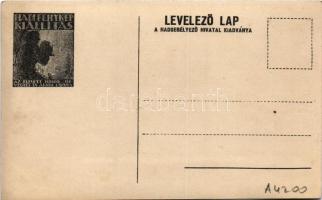 Megzavart ebéd. Gerő László főhadnagy. Hadifénykép Kiállítás, A Hadsegélyező Hivatal kiadványa / WWI...