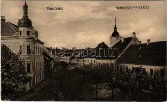 1916 Slovenska Bistrica, Windisch-Feistritz; Hauptplatz / main square. Verlag R. Pitschl (EK)