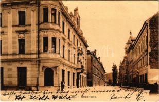 Terme Dobrna, Bad Neuhaus bei Cilli (Celje); Ringstrasse / street view. Verlag Fritz Rasch (EK)