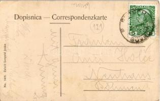 1909 Bovec, Flitsch; Boka pri Bovcu / Boccafall bei Flitsch / Boka waterfall. Leopold Jonko