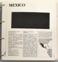 Négygyűrűs bankjegyberakó, 70db előnyomott, norvég nyelvű albumlappal