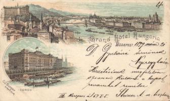 1899 Budapest litho