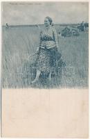 Types Russes / Orosz népviselet / Russian folklore (ázott / wet damage)