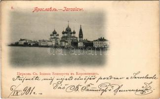 1901 Yaroslavl, Russian Orthodox church (EK)