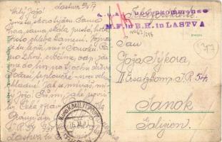 1917 Trebinje, Stefanijna ulica / Stefaniegasse / street view, shops + "K.u.K. Gruppenkommando ...