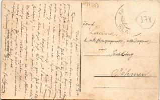 1914 Glamoc, Hauptplatz / main square, market. Ilija Jankovic (Rb)