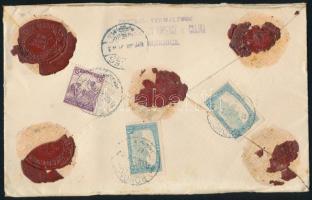 1918 Pénzeslevél 1,65K bérmentesítéssel a rohonci uradalmi igazgatóságtól Kőszegre