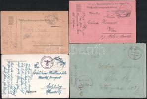 20 db I és II világháborús tábori küldemény