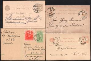 20 db régi magyar díjjegyes