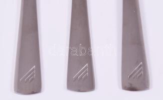 Malév kés és villa szett, 6+6 darab, jó állapotban