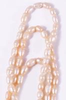 Háromsoros gyöngy nyaklánc, 42g
