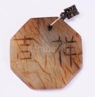 Jáde medál, d: 42mm