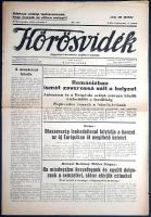 [Folyóirat] Körösvidék. Független keresztény politikai napilap. Felelős szerkesztő: Migend Dezső. XX...