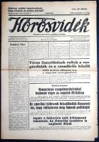 [Folyóirat] Körösvidék. Független keresztény politikai napilap. Felelős szerkesztő: Migend Dezső. XX...