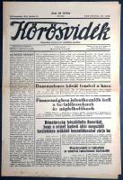 [Folyóirat] Körösvidék. Független keresztény politikai napilap. Felelős szerkesztő: Migend Dezső. XX...