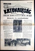 [Folyóirat] Magyar Katonaújság. Szerkeszti: Rózsás János. Megjelenik hetenként. IV. évfolyam, 31. sz...