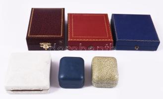 6 darab régi ékszer / óra doboz