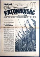 [Folyóirat] Magyar Katonaújság. Szerkeszti: Rózsás János. Megjelenik hetenként. IV. évfolyam, 35. sz...