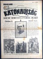 [Folyóirat] Magyar Katonaújság. Szerkeszti: Rózsás János. Megjelenik hetenként. IV. évfolyam, 40. sz...