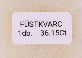 Füstkvarc, 36,15ct