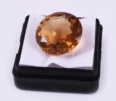 Csiszolt citrin, 14,6ct