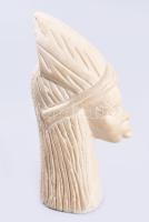 Afrikai kőszobor, m: 11 cm