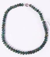 Smaragd nyaklánc, 45cm