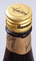 cca 1960-as évek vége / 1970-es évek eleje Havana Club 7 éves kubai rum, bontatlan palack, a hátsó c...
