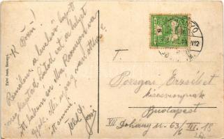 1908 Krasznahorkaváralja, Krásnohorské Podhradie (Rozsnyó, Roznava); Krasznahorka vára. Falvi Jenő k...