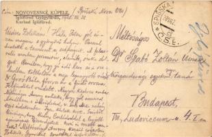 1928 Iglófüred, Bad Zipser Neudorf, Spisská Nová Ves Kupele, Novovesské Kúpele; nyaraló / villa (EK)