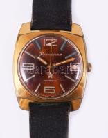 Wostok 2214 Komandirskie karóra, napkijelzéssel, mechanikus, működik, karcos, 40x35 mm