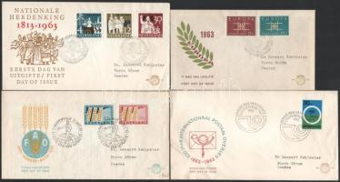 Hollandia 1963 (4 db)