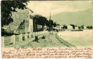 1903 Bijela, Boka Kotorska / Bay of Kotor, seashore (EK)