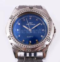 Giani-Giorgio karóra, quartz, fém szíjjal, d: 4 cm