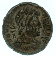 Római Birodalom 350 / Vetranio / Siscia / AE3 (3,63g) T:XF / Roman Empire 350 / Vetranio / Siscia / AE3 "DN VETRA-NIO PF AVG - A / HOC SIG-NO VICTOR ERIS - A - dot ASIS dot" (3,63g) C:XF RIC VIII 287