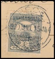 1900 2kr millenniumi díjjegyes levelezőlap Turul 1f és 5f díjkiegészítéssel Venezuelába. Ritka vegye...