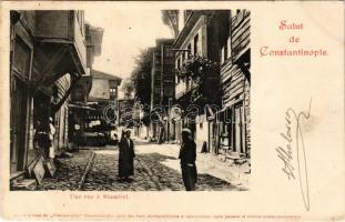1901 Constantinople, Istanbul; Une rue a Stambul / street view (EK)