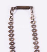 Ezüst (Ag) nyaklánc, jelzés nélkül, nettó 5g