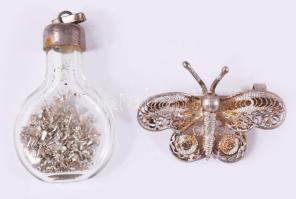 Vegyes ezüst (Ag) bolha tétel, bruttó 13g