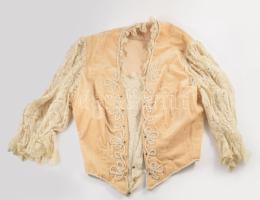 cca 1880-1930 3 darab pruszli, lánykamellény, jó állapotban