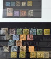 Deutsches Reich hatalmas pecsételt anyag sok teljes sorral illetve jobb értékkel (min Mi EUR 15.000,...