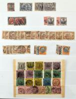 Deutsches Reich hatalmas pecsételt anyag sok teljes sorral illetve jobb értékkel (min Mi EUR 15.000,...