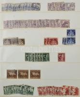 Deutsches Reich hatalmas pecsételt anyag sok teljes sorral illetve jobb értékkel (min Mi EUR 15.000,...