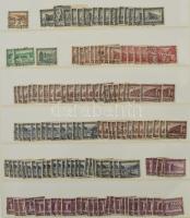 Deutsches Reich hatalmas pecsételt anyag sok teljes sorral illetve jobb értékkel (min Mi EUR 15.000,...