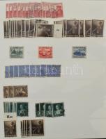 Deutsches Reich hatalmas pecsételt anyag sok teljes sorral illetve jobb értékkel (min Mi EUR 15.000,...